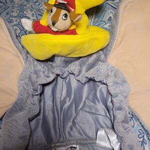 Kids Chipmunk Costume with Yellow and Gray Colors